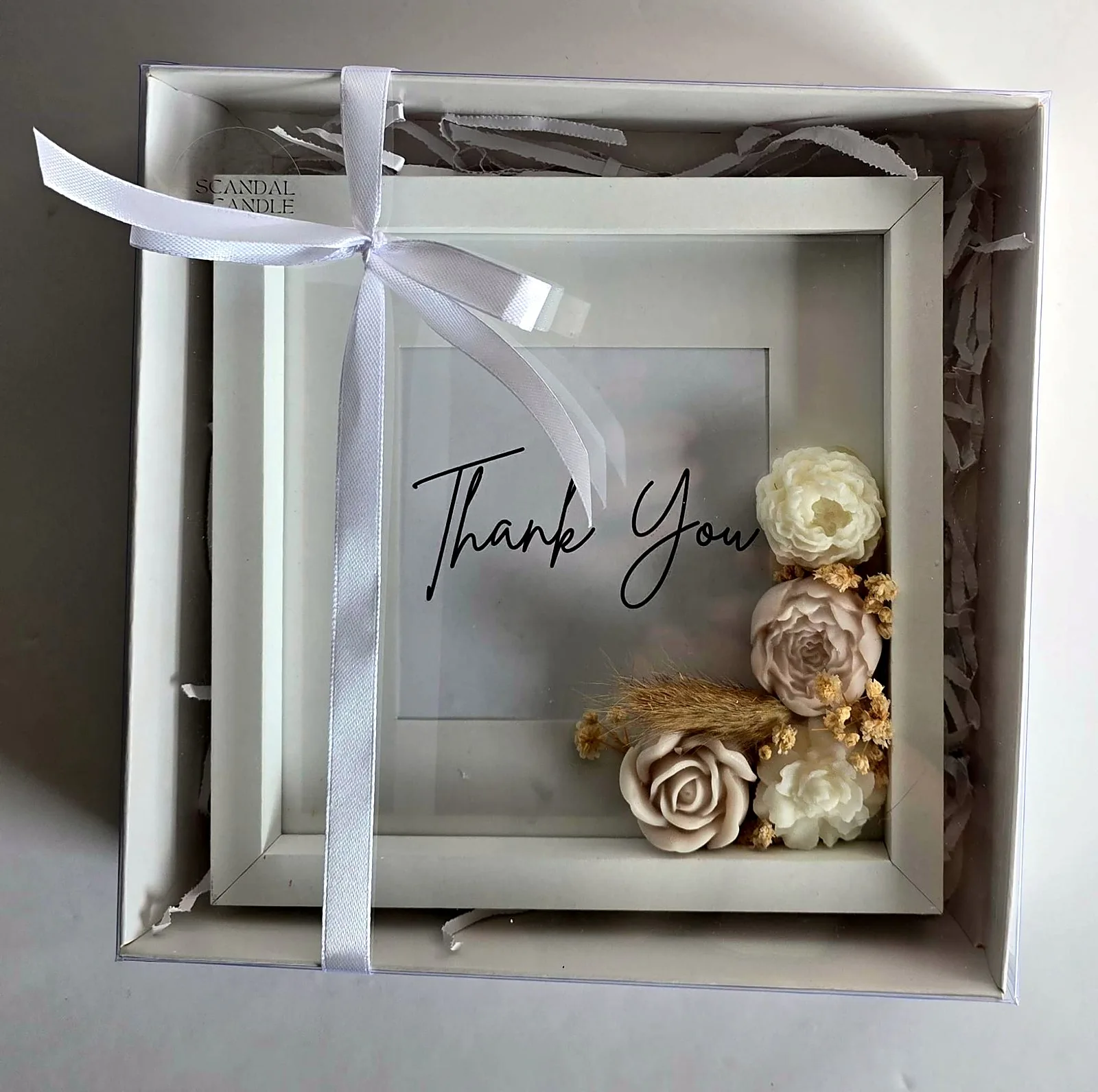 מסגרת Thank You – ריבועית